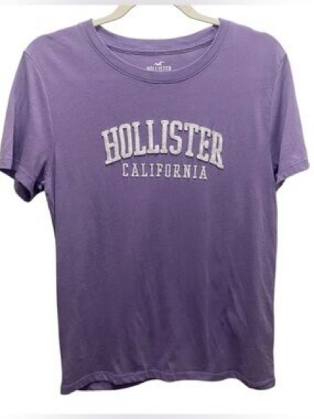 Hollister Lavender Logo Tee